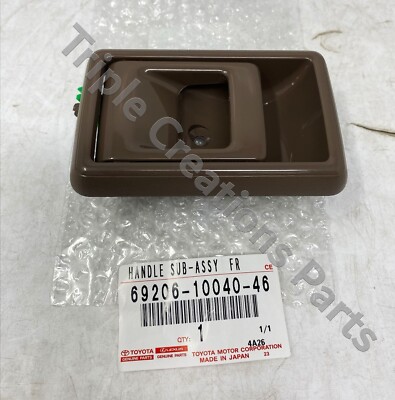 Toyota Genuine 69206-10040-46 Handle Subassy Ft Door Inside LH