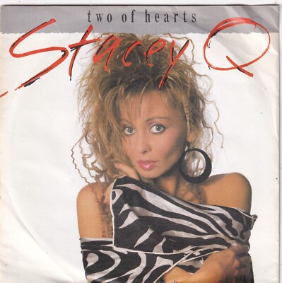-0069- Stacey Q. - Two Of Hearts  - 7''-Vinyl-Single - vg+