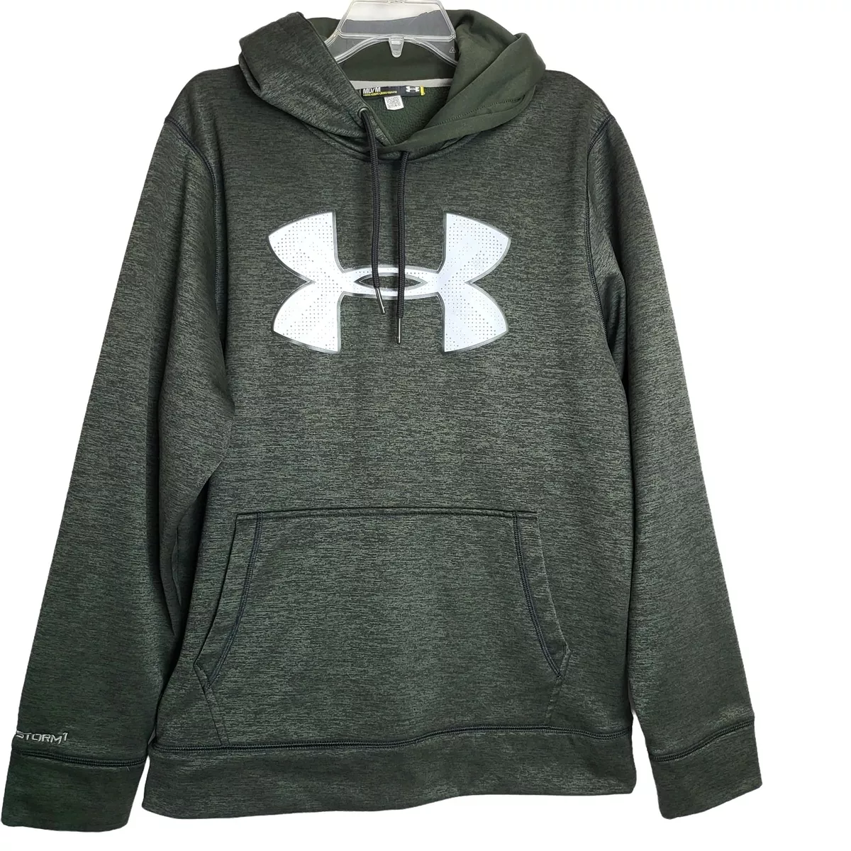 Under armour online storm hoodie green