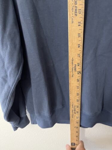 Abercrombie & Fitch Hoodie Oversized Pullover Size Medium Blue Soft AF Women’s - Picture 4 of 5