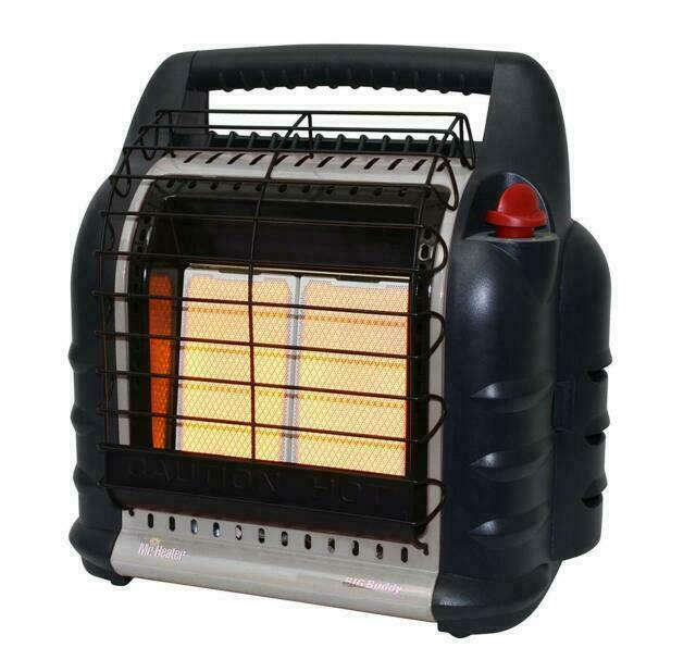 Mr. Heater Big Buddy MH18B 18000 BTU Portable Propane Gas Heater - Grey for  sale online | eBay