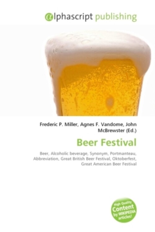 Frederic P. Miller (u. A.) | Beer Festival | Taschenbuch | Englisch