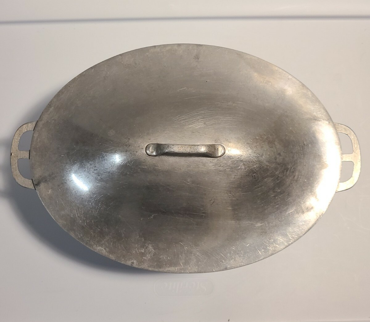 Vintage Cast Aluminum Perfection Cook-Ware Oval Roaster w/ Lid