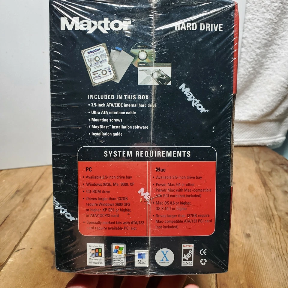 Maxtor DiamondMax Plus 40 GB 3.5 Internal Hard Drive L01J040 Ultra ATA/133 - Image 3 of 4