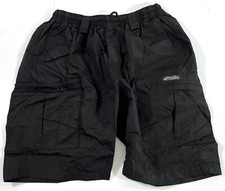 NEW LARGE MENS MOCEAN LONG PURSUIT PADDED BIKE SHORTS 1020 BLACK LARGE LONG