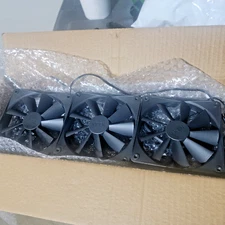 9-NZXT F120Q 120mm Case Cooling Fan 3-PIN    NINE!!!!  FAST shipping!!!