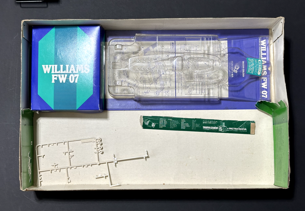 Vintage Tamiya Williams FW-07 F1 Comp Special 1/10 w/ New