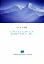 LIBRO LA DOTTRINA SEGRETA EDIZIONE DI STUDIO - H. P. BLAVATSKY