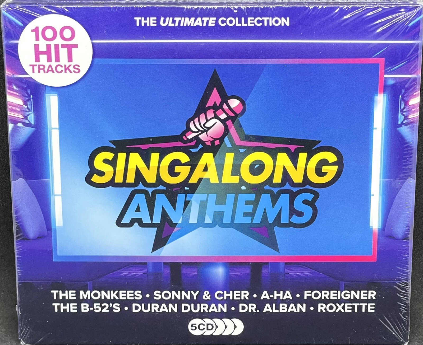 SINGALONG ANTHEMS - THE ULTIMATE COLLECTION, 5X CD ALBUM, (2020) NEW / SEALED