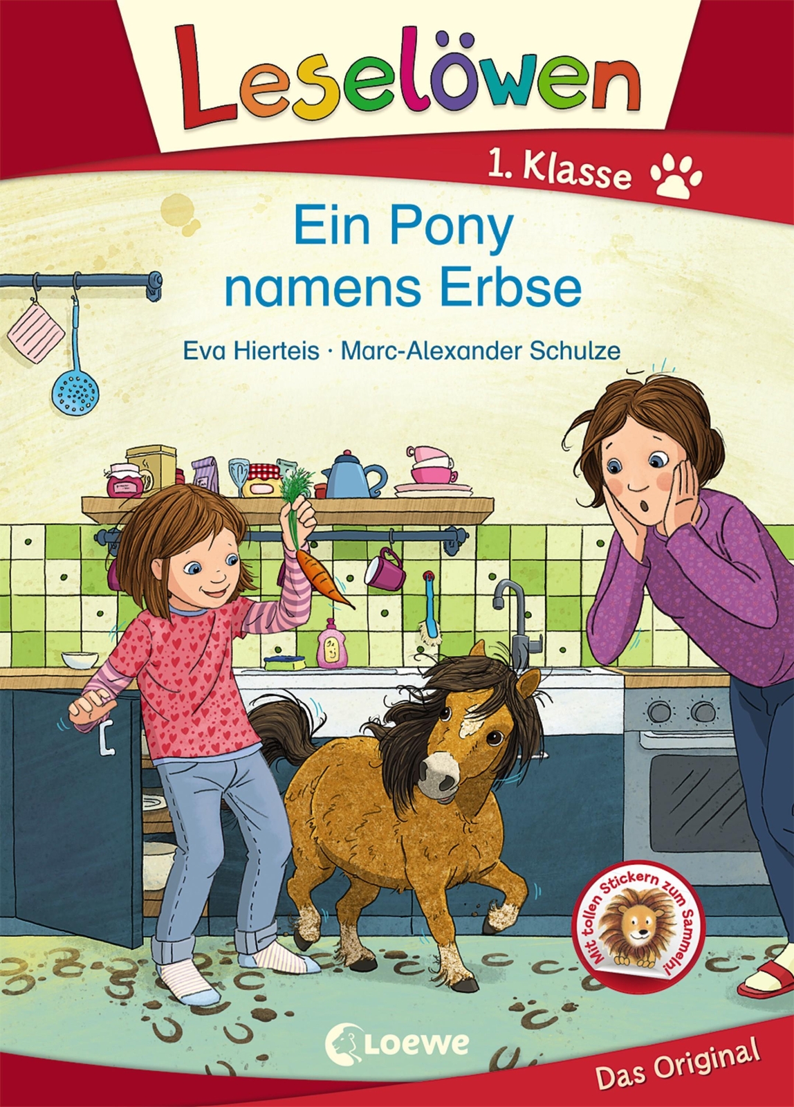 Thumbnail - Leselöwen 1. Klasse - Ein Pony Namens Erbse, Eva Hierteis