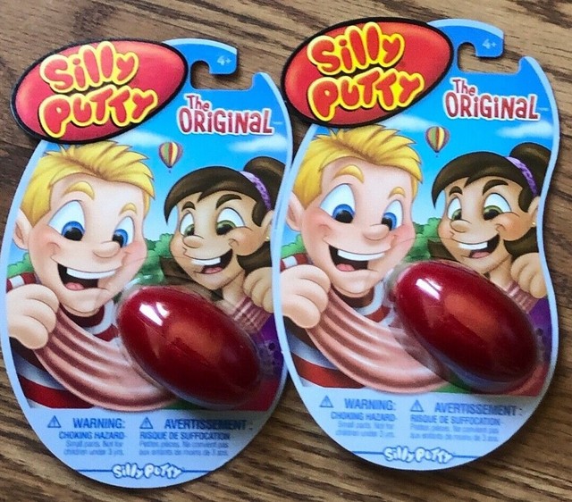 Silly Putty the Original Stretch, Snap, and Bounce (helps with boredom