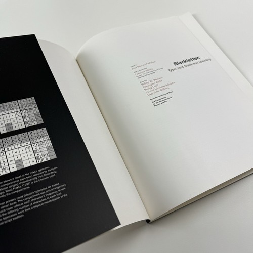 Blackletter: Type and National Identity Peter Bain Paul Shaw 1998 - Picture 5 of 14