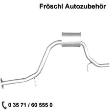 für Toyota Auris Kombi Corolla Stufenheck 1,6 E18 Mitteltopf Auspuffanlage a*