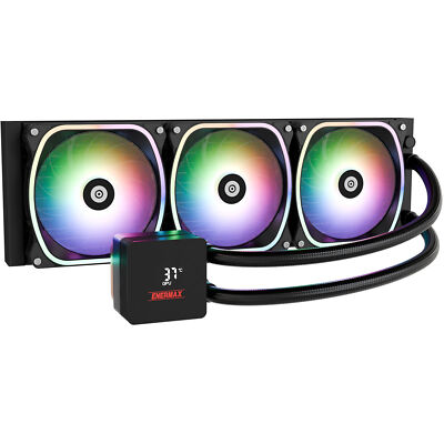 Enermax Aquafusion II ARGB 360 mm, Wasserkühlung, schwarz