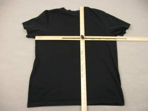 Nike Football Club Shirt Men Large Black F.C. Center Swoosh Short Sleeve Soccer - Picture 3 of 8