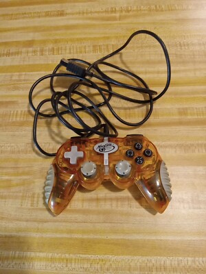 Madcatz Original Xbox Wired Controller Microcon Model 4526 Clear Orange