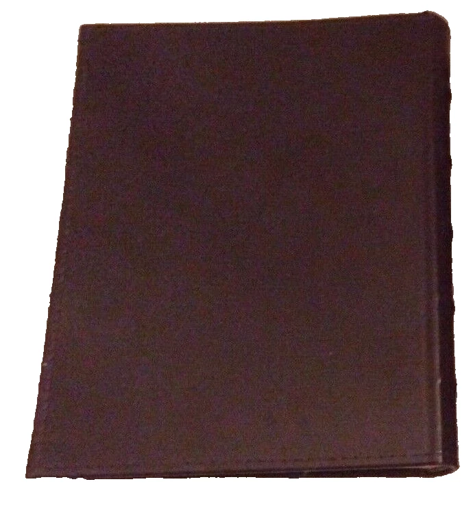 Photo Album Acid Free Archival 4x7 Photograph Faux Leather Brown NWT Vintage - Image 2 of 3