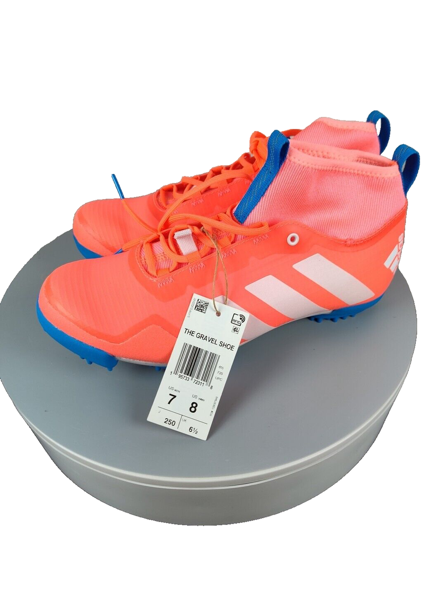 Adidas The Gravel Shoe Acid Orange Blue Cycling GW5331 Mens 5.5 Womens 6.5 NEW Adidas The Gravel Cycling Shoes Neon Pink Men main image 3