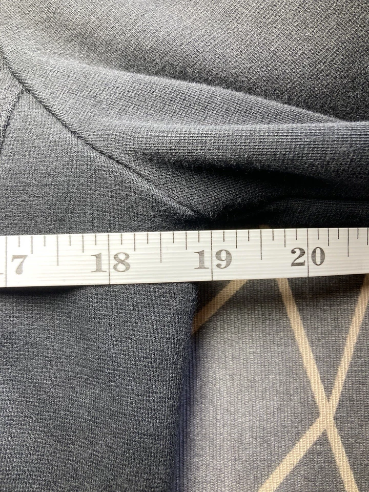 Mujer XXI Marca Moto Suéter Chaqueta Negra Talla Grande Cremalleras Parches en el Codo Foto 4 de 4