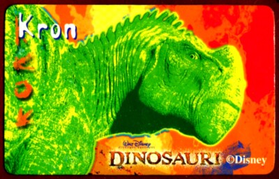 Card Telefonbuch International C3 - TELE2 Dinosaurier Disney Kron