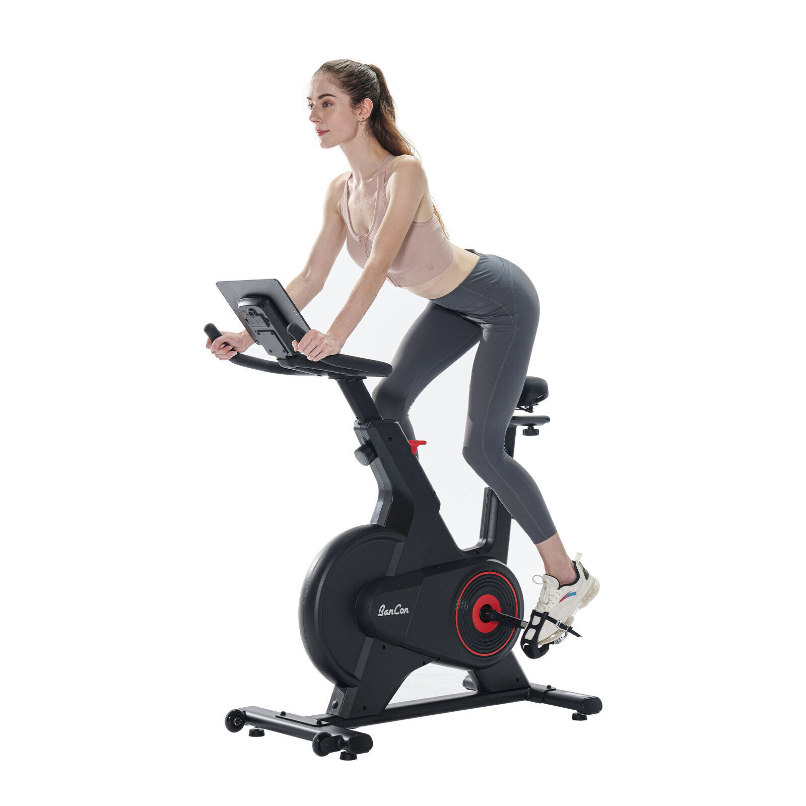 BANCON Magnetic Resistance Exercise Bike(Black)- OPEN BOX