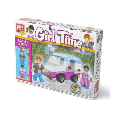 Block Tech Girl Time Eiswagen Spiel 101-teiliges Set