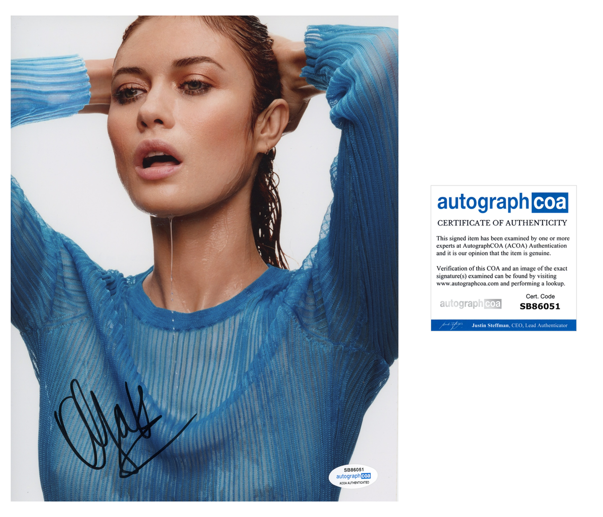 Olga Kurylenko Sexy Autographed Signed 8x10 Photo ACOA | eBay