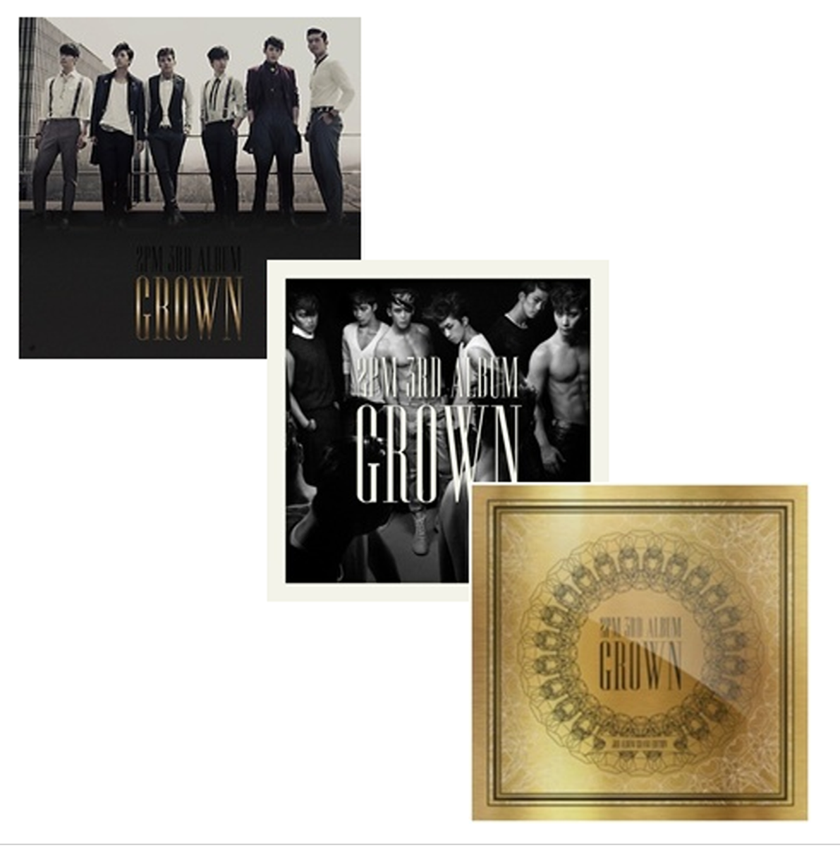2PM [GROWN] 3rd Album SELECTION CD+Photo Book+Card SEALED | eBay