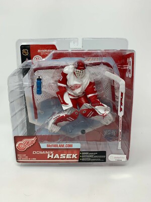Mcfarlane NHL Dominik Hasek Detroit Red Wings Chase White Jersey