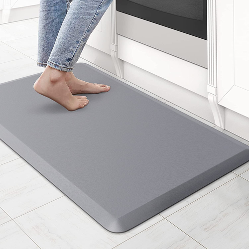 Kitchen Mat Cushioned anti Fatigue Rug 17.3"X28" Waterproof Non Slip Standing De