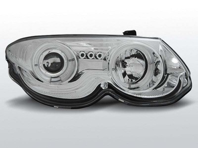 Faruri pentru for Chrysler 300M 99-04 Angel Eyes Chrome TUNING DE LPCH13EL XINO 