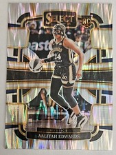 2024 Panini Select Concourse  WNBA #210 Aaliyah Edwards Prizms Rookie RC Mystics