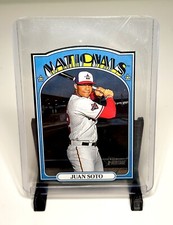 2021 Topps Heritage Black Border 1972 Mini Die Cut JUAN SOTO Card # 72DC-21