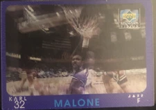 KARL MALONE 1997-98 Upper Deck Diamond Vision #27 Utah Jazz - Hall of Famer
