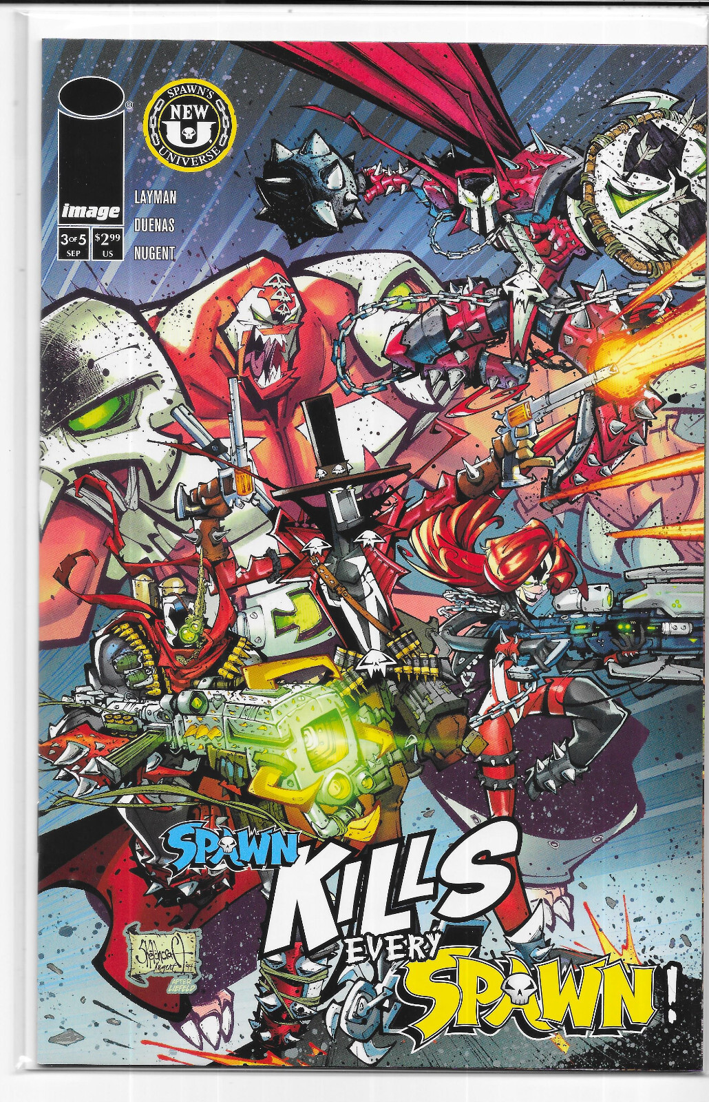 Spawn Kills Every Spawn #3 A Rob Duenas Cover 1st Print NM/NM+ Image ...