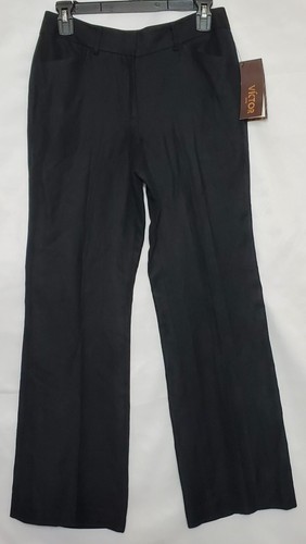 Schwarze Damenhose Größe 4P von Victor Alfaro neu mit Etikett