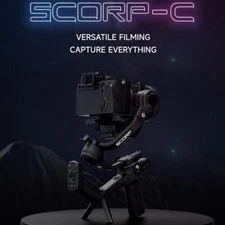 Feiyu Tech SCORP-C 3-Axis Handheld Gimbal Stabilizer Handle Grip+Carring Case