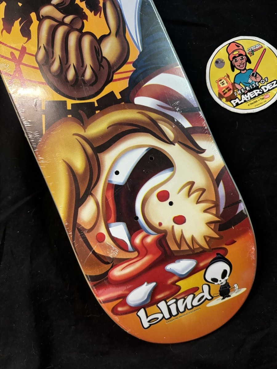 SUPER RARE Gershon Mosley The Punch Out Blind Skateboard Deck Pro