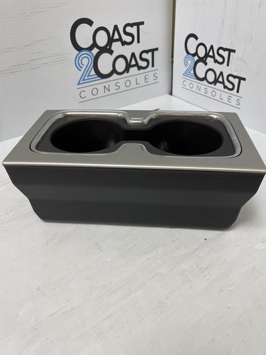 SILVER 2014 2015 2016 2017 2018 SILVERADO SIERRA CENTER CONSOLE CUPHOLDER INSERT - Foto 5 di 7