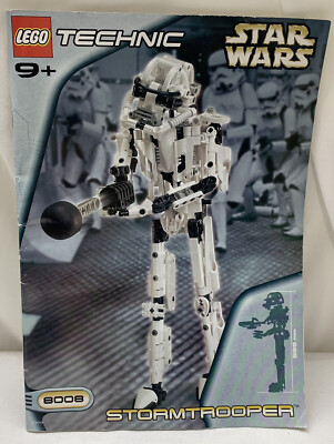Lego Technic Star Wars Manual For Set 8008 Stormtrooper NO BRICKS