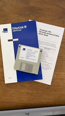 3COM ETHERLINK III USER GUIDE  AND Floppy DISK 