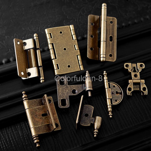 Retro Vintage 8PCS European Antique Furniture Hinges Cupboard Door Hinge eBay