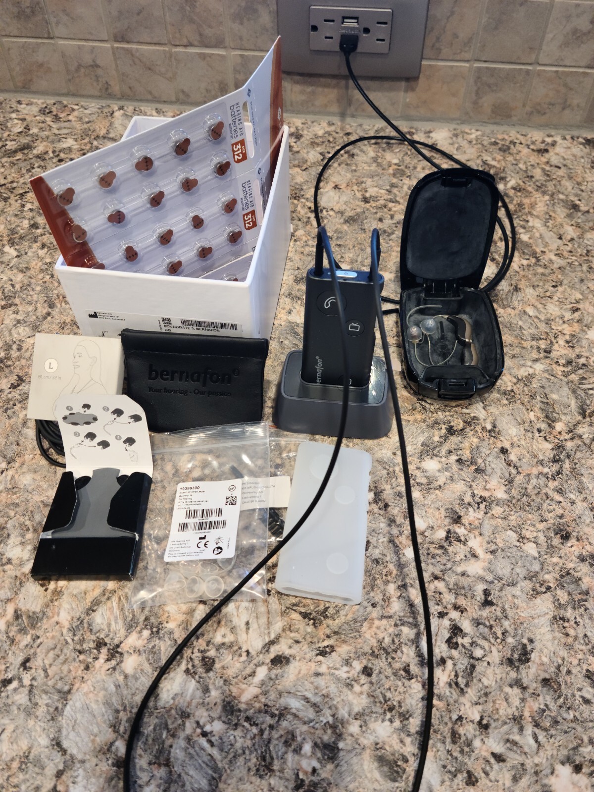 Hearing Aids Swiss made Bernafon JU9 PR with Soundgate 3 and all