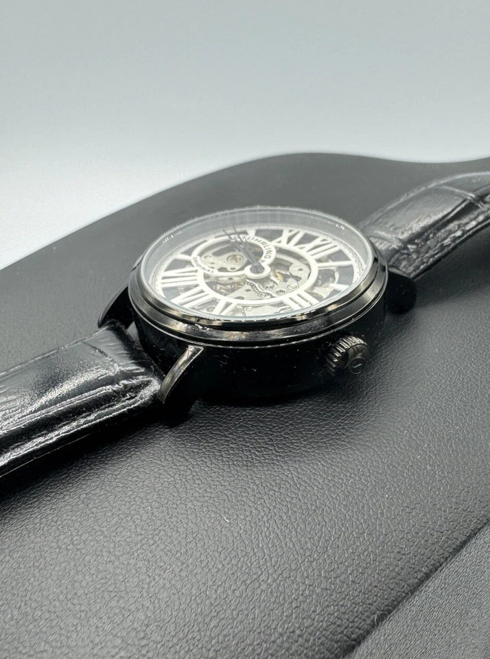 Stuhrling Delphi Chariot Set 168S Automatic 40mm Skeleton Wrist Watch Black - Image 3 of 4