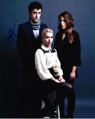 AUSTRA BAND SIGNED 8X10 PHOTO