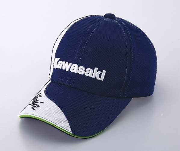 KAWASAKI Ninja Mesh Cap X Navy One Size New Motorcycle | eBay
