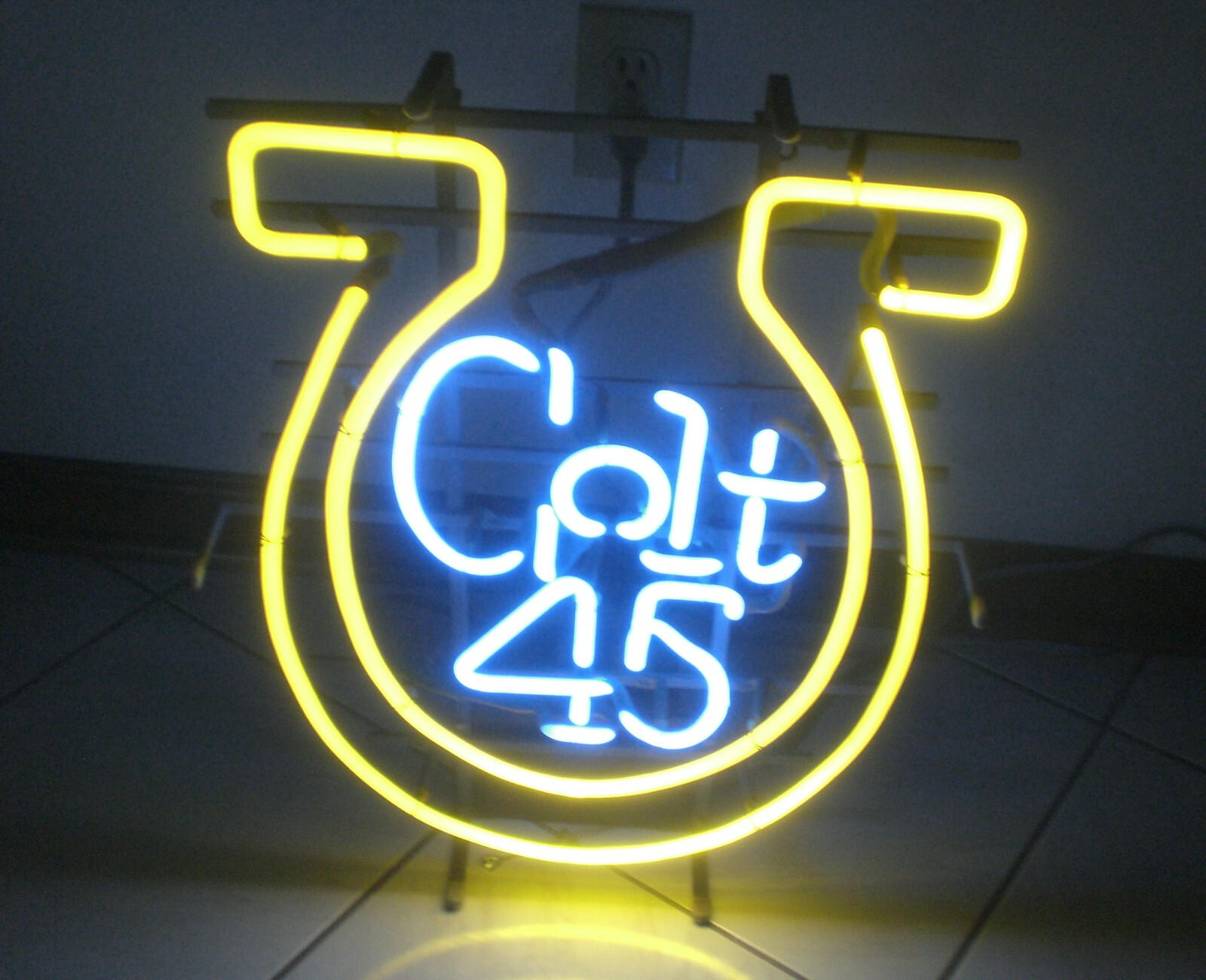 COLT 45 NEON BEER SIGN VINTAGE ORIGINAL eBay