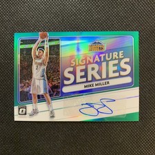 2020-21 Optic Mike Miller Signature Series Auto Green Prizm #SS-MMI - Nuggets SP