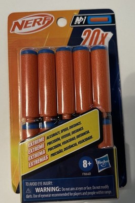 Nerf N Series N1 Darts, 20 Darts, For Nerf ''N'' Series Blasters New