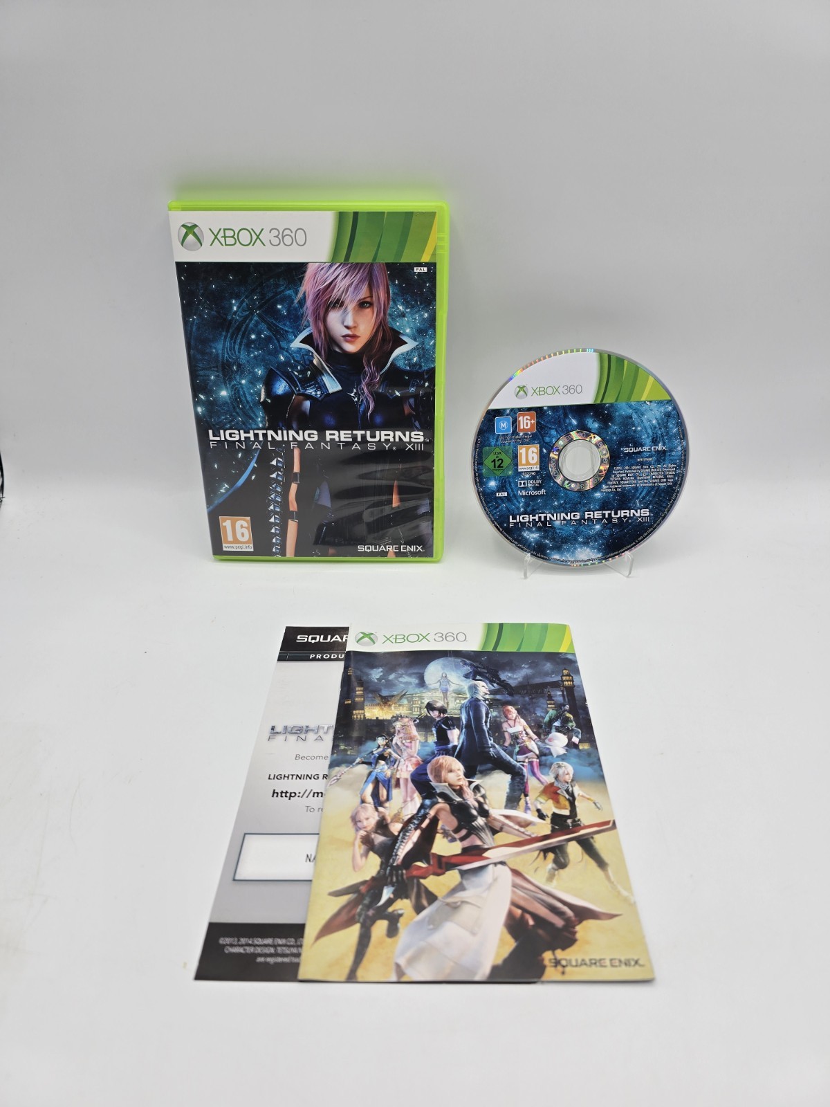 Lightning Returns: Final Fantasy XIII Microsoft Xbox 360 With Manual PAL - VGC